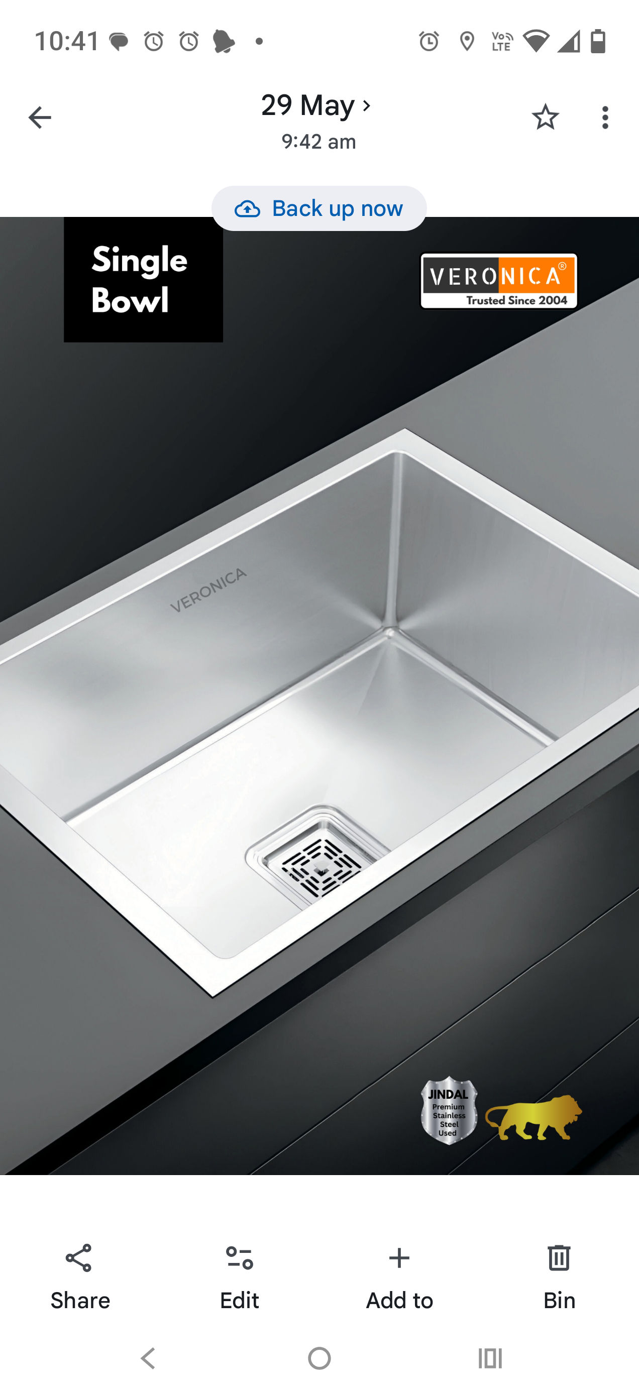30x18x10 Single Bowl Premium Stainless Steel